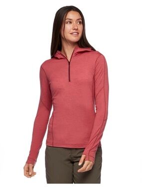 Black Diamond Women’s Solution 150 Merino Quarter Zip Hoody Nuyarn